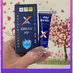 Kem Cream Vip kéo dài quan hệ