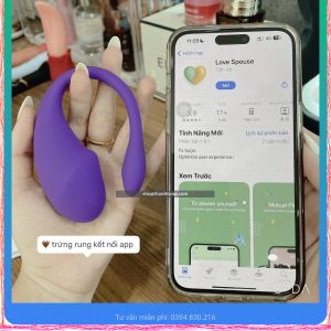 TRỨNG RUNG ĐIỀU KHIỂN BẰNG APP HẢI PHÒNG