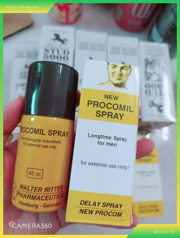 chai xịt Procomil Spray 