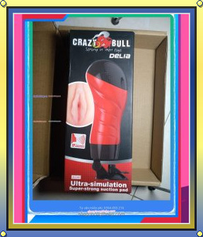 Âm đạo giả gắn tường rung rên Crazy bull Delia - Ảnh 3