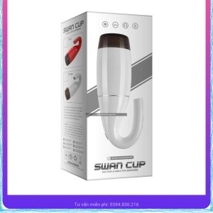 Alternative view of Âm đạo giả Swan Cup – Tự động – Co bóp – Sưởi nhiệt