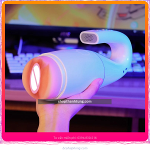 Âm đạo giả Swan Cup – Tự động – Co bóp – Sưởi nhiệt