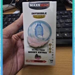Bao Cao Su Maxxmen Invisible Siêu Mỏng Nhiều Gel, Hương Hoa Anh Đào