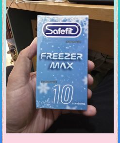 Bao cao su Safefit Freezer Max - siêu mỏng, mát lạnh bạc hà, giúp truyền nhiệt nhanh