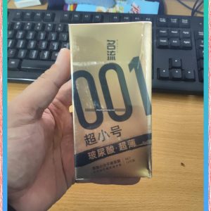 Bao cao su size nhỏ 45mm SMALL 001 gel bôi trơn, kéo dài thời gian