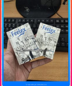 Combo 2 hộp Bao cao su Feelex Bigdot Gân Gai Có 6 Bi
