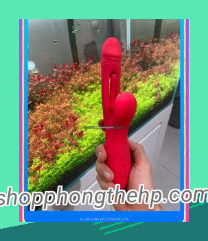 Alternative view of Dương vật giả 3 chức năng , rung nhiều cấp độ , lưỡi liếm , rung đầu ti