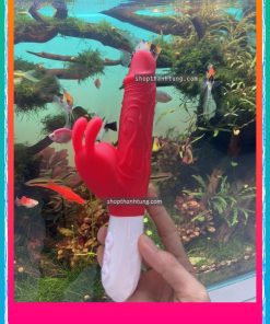 Dương vật giả cầm tay rung thụt rẽ nhánh