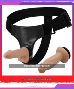 Dương vật giả dây đeo cho Les Jessica Trap On combo 2 đầu dương vật mềm