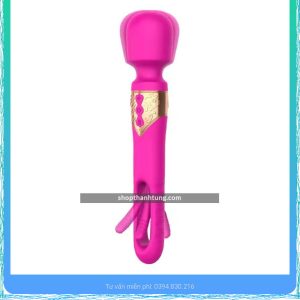Chày Rung Massage Ellie 2 Đầu Gẩy Kích Thích Điểm G