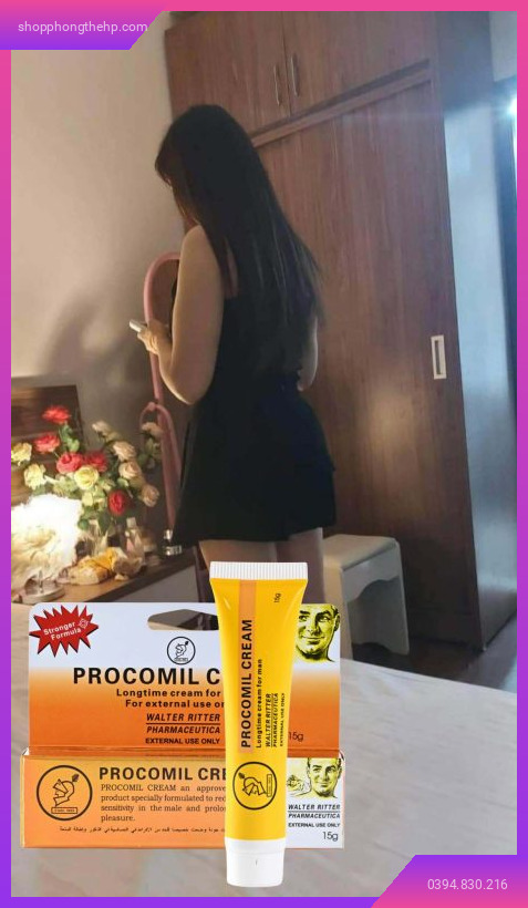 Shop phòng the Hải Phòng – Địa chỉ mua sản phẩm sinh lý Kem Procomil uy tín, kín đáo