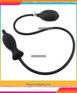 Phích cắm hậu môn bơm hơi silicone