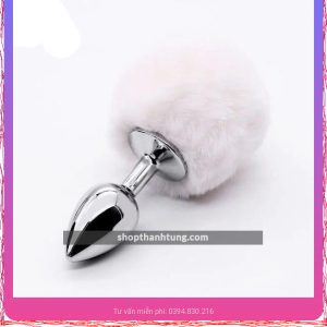 Phích cắm hậu môn đuôi thỏ Inox tại Hải Phòng