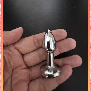 Alternative view of Phích cắm kích thích hậu môn inox đính đá 1.5cm