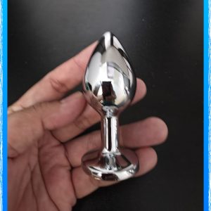 Alternative view of Phích cắm kích thích hậu môn inox đính đá 3cm