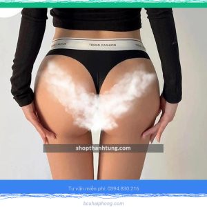 Quần lót lọt khe tại Hải Phòng 2434 đúc su cao cấp in chữ