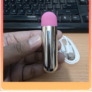Que rung mini cầm tay silicon rung 10 chế độ 1844