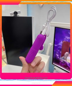 Que rung mini cầm tay silicon rung 10 chế độ