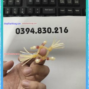 râu rồng silicon 2 râu 8 bi ngoài