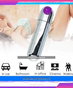 Trứng rung tình yêu inox mini hình viên đạn rung 10 chế độ