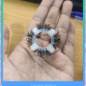 Vòng đeo silicon 4 bi lông cong
