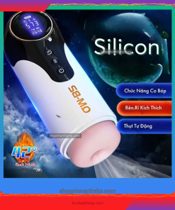 Âm đạo giả tự động Thụt – Co bóp – Sưởi nhiệt – Rên rỉ
