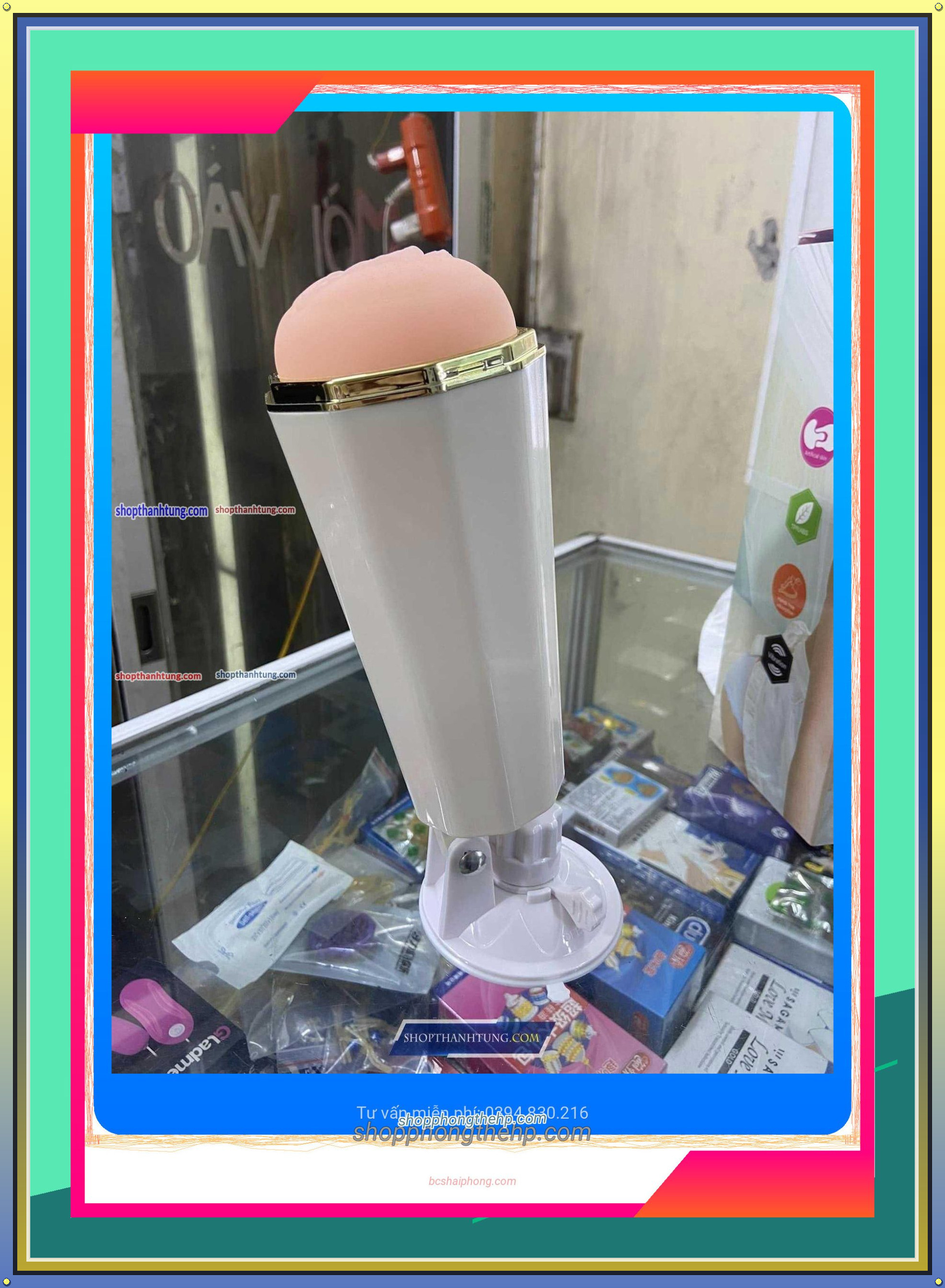 Âm đạo giả X7 có rung - Ảnh 2
