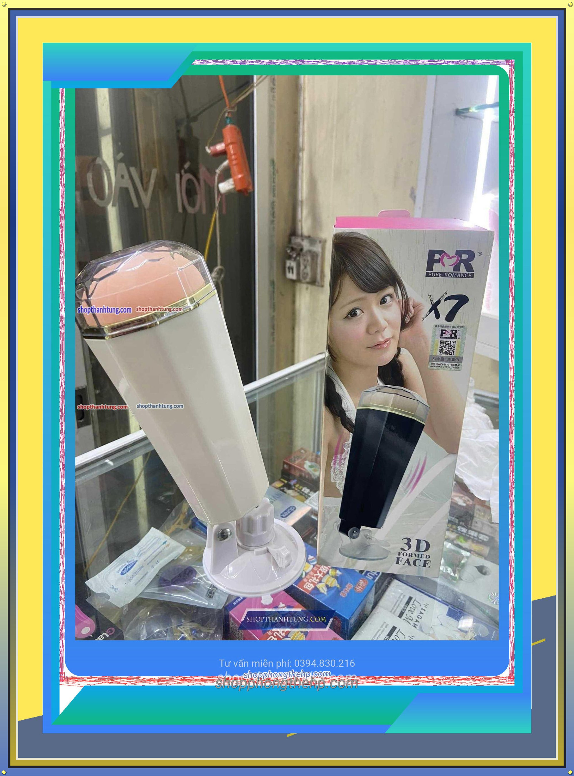 Âm đạo giả X7 có rung - Ảnh 5