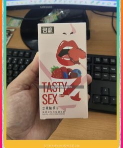 Bao cao su Oral Tasty S.E.X quan hệ bằng miệng hương dâu