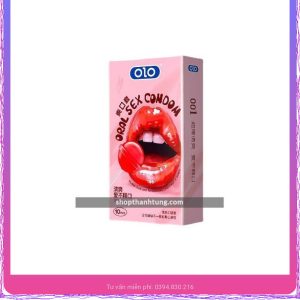 Bao Cao Su Quan Hệ Bằng Miệng Oral Sex OLOL Hương Dâu