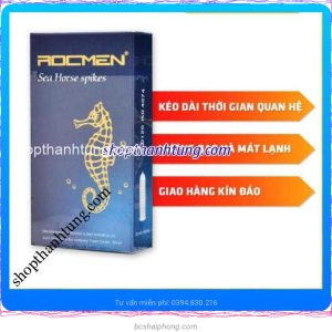 Bao Cao Su Rocmen Cá Ngựa Xanh 