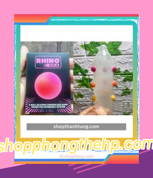 Alternative view of combo 2 chiếc Bao Cao Su Rhino Gold 9 Bi Lớn