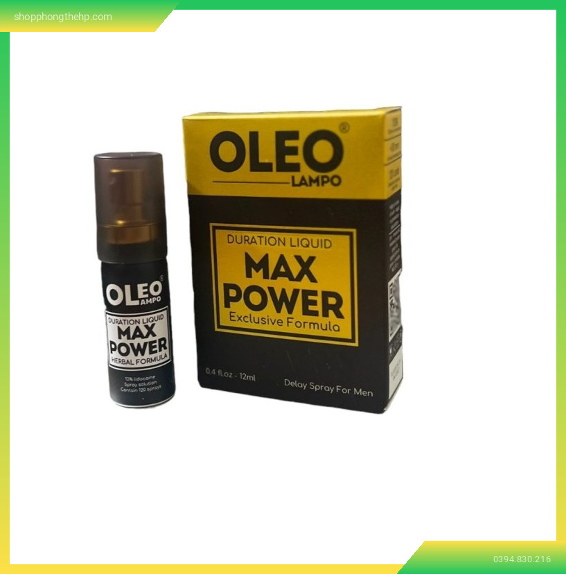 chai Xịt Oleo Hải Phòng