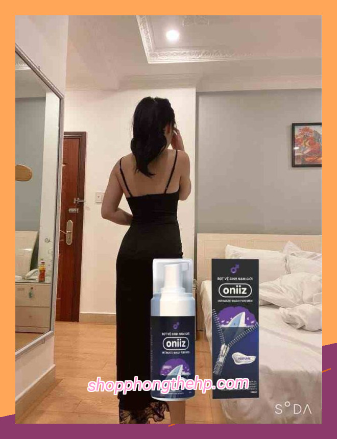 Ảnh về dung dich ve sinh nam onizz 265 với bố cục hài hòa