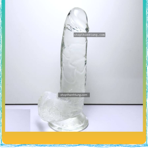 Dương Vật Giả Gắn Tường Trong Suốt
