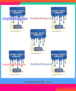 combo 5 gói gel bôi trơn dạng gói oleo 8ml