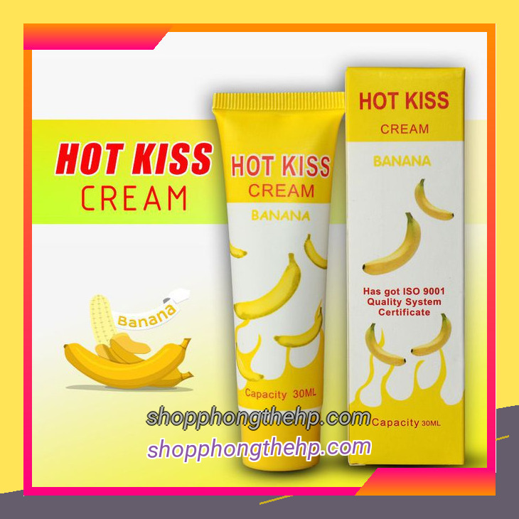 Gel Boi Tron Love Kiss Huong Chuoi 4 chất lượng cao