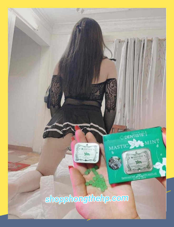 Minh họa cho keo love mint masticmint 114 được trình bày rõ ràng