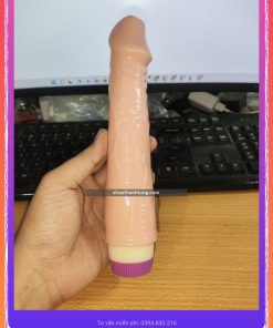 Dương vật giả silicon cầm tay rung 7721