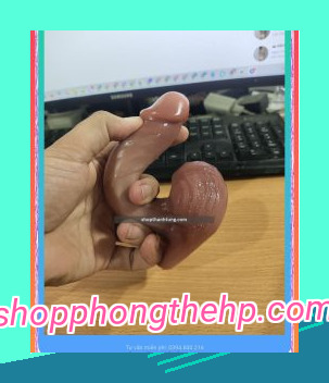 Alternative view of Dương vật giả gắn tường, không rung, siêu mềm mại 6987
