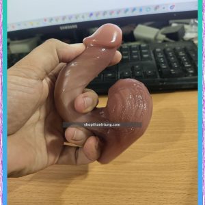 Alternative view of Dương vật giả gắn tường, không rung, siêu mềm mại 6987