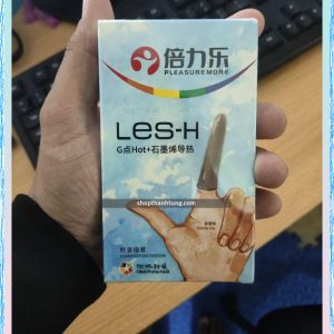 bao cao su les H gel nóng kích thích