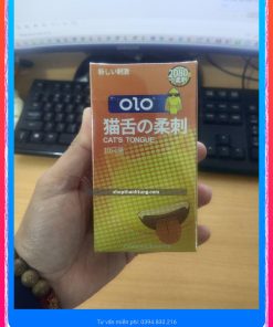 Bao cao su gai lưỡi  Olo gai mềm lớn tăng khoái cảm 