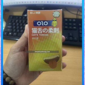 Bao cao su gai lưỡi  Olo gai mềm lớn tăng khoái cảm 