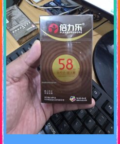 Bao cao su HBM 58mm Superman, size lớn xl, siêu mỏng, nhiều gel