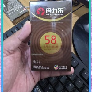 Bao cao su HBM 58mm Superman, size lớn xl, siêu mỏng, nhiều gel