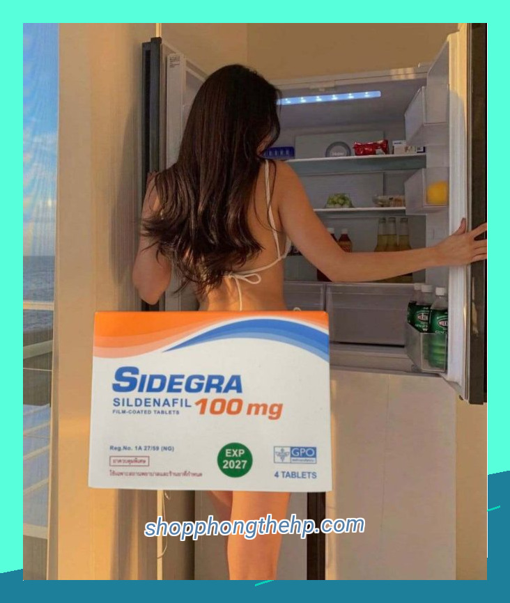 Ảnh chụp thuoc cuong duong sidegra được thể hiện sinh động