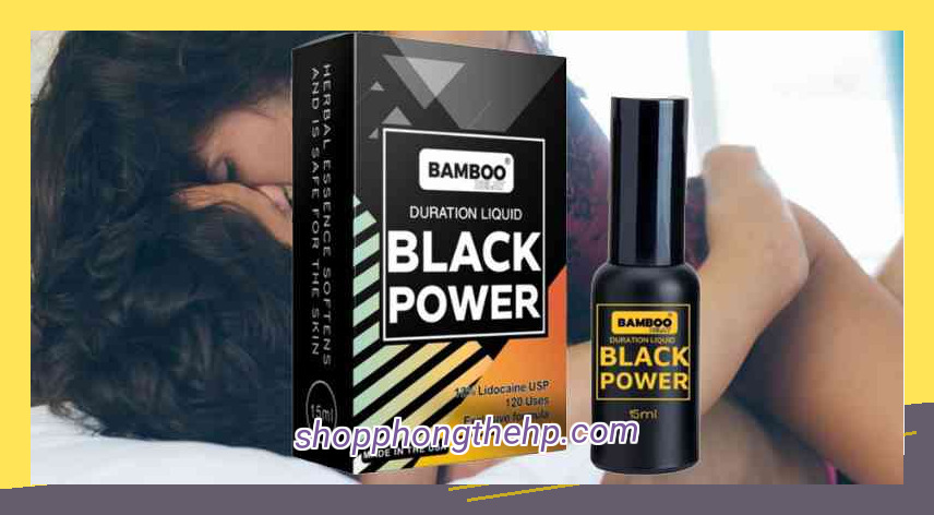 Mẫu thuoc xit bamboo black 61 theo phong cách chuyên nghiệp