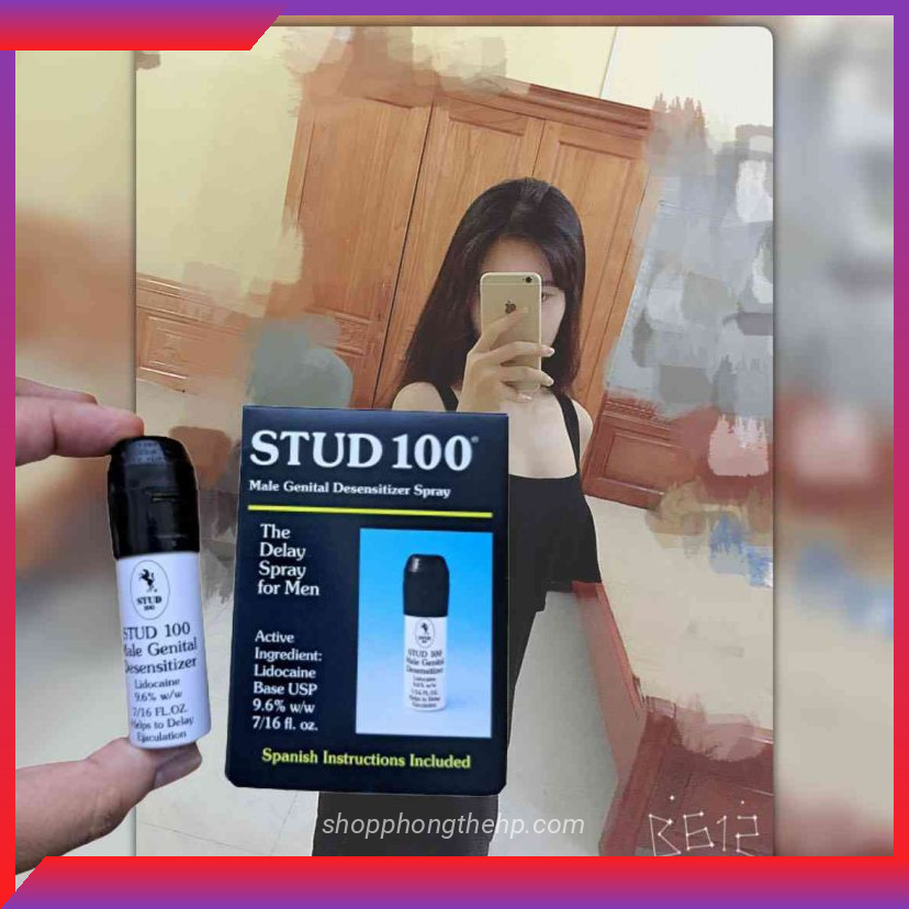 Công dụng nổi bật của chai xịt Stud 100 Hải Phòng