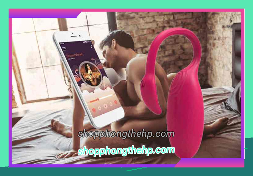 Trứng rung điều khiển bằng app Hải Phòng
